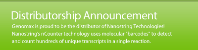 Nanostring distributed by Genomax